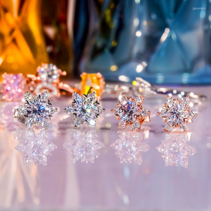Stud Earrings Boho Female White Zircon Rose Gold Silver Color Wedding Cute Crystal Snowflake For Women
Stud Earrings Boho Female White Zircon Rose Gold Silver Color Wedding Cute Crystal Snowflake For Women