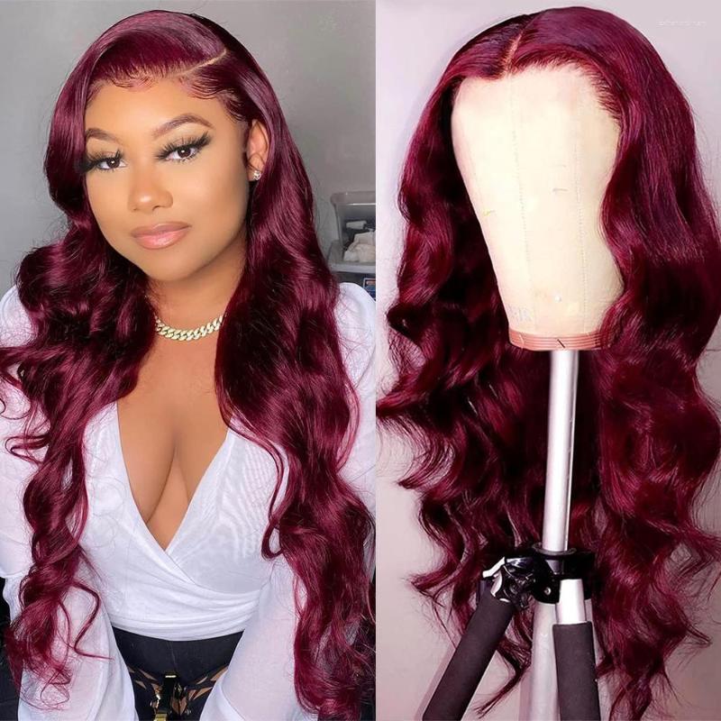 Brown Lace Front Wig 13x4 Colored Burnt #99j Body Wave Human Hair Wigs For Women Brazilian Transparent Frontal, Picture shown
Brown Lace Front Wig 13x4 Colored Burnt #99j Body Wave Human Hair Wigs For Women Brazilian Transparent Frontal, Picture shown