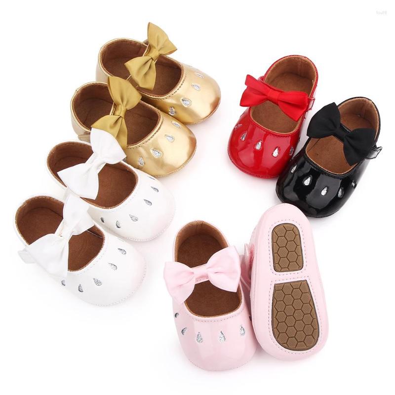 First Walkers Baby Girl Princess Dress Shoes Shiny Leather Bowknot Mary Jane Flats With Non-Slip Soft Sole, White
First Walkers Baby Girl Princess Dress Shoes Shiny Leather Bowknot Mary Jane Flats With Non-Slip Soft Sole, White