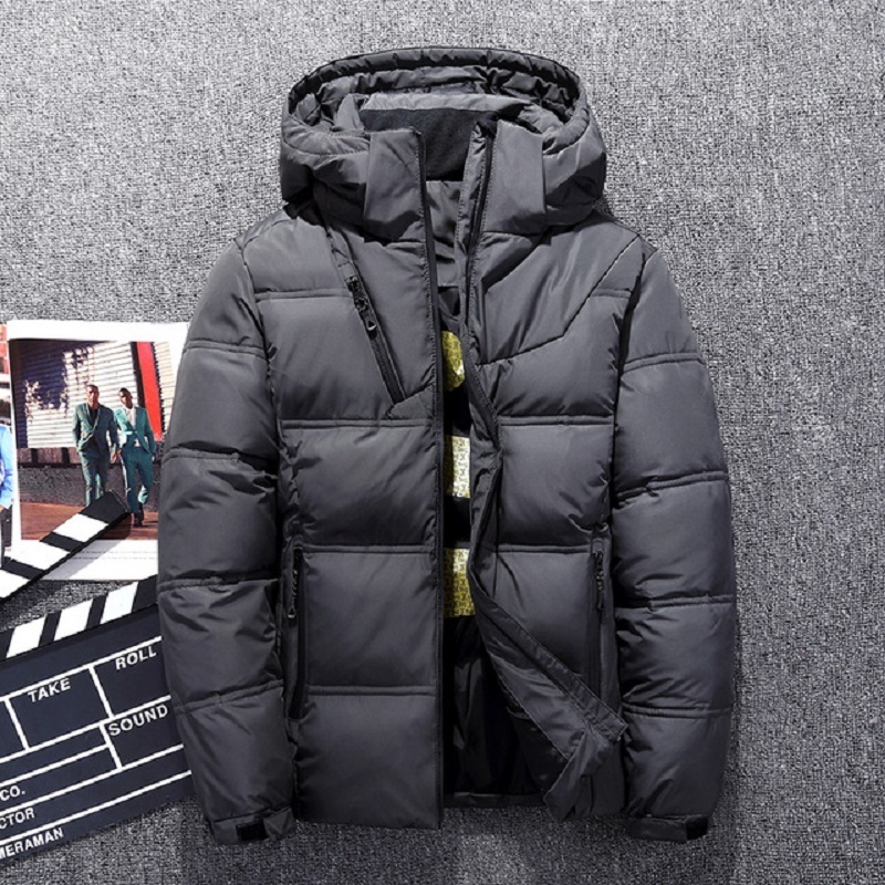 Men's Down Parkas Windproof Down Jackets Men Warm Hooded Winter Outerwear High Quality Smart Casual White Down Coats Male Padded Jacket 221006, 905 dark gray
Men's Down Parkas Windproof Down Jackets Men Warm Hooded Winter Outerwear High Quality Smart Casual White Down Coats Male Padded Jacket 221006, 905 dark gray