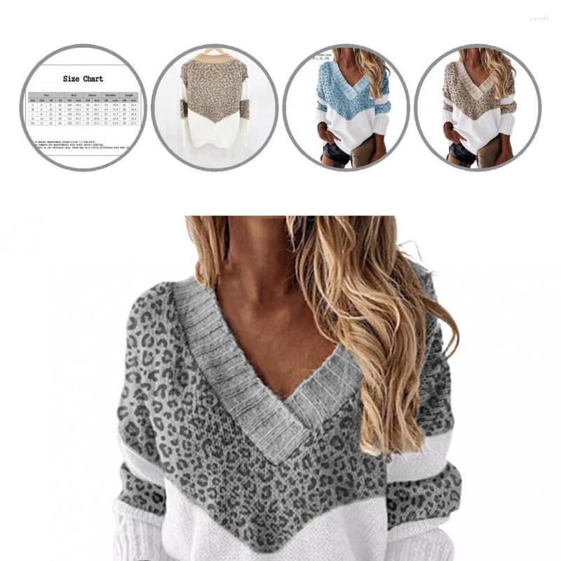 Women' Sweaters Women Casual V Neck Leopard Pattern Sweater Autumn Winter For Office, Pink
Women' Sweaters Women Casual V Neck Leopard Pattern Sweater Autumn Winter For Office, Pink