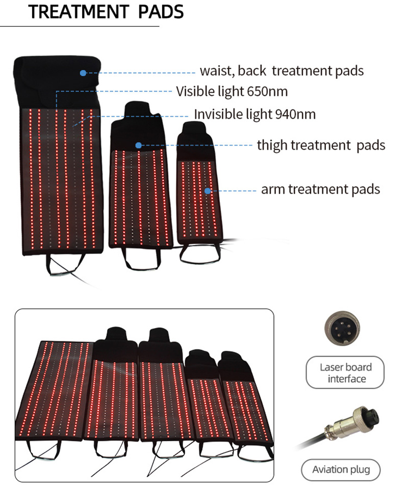 5D Lipolaser Cellulite Removal Body Slimming Machine Fat Burning 650nm & 980nm Lipo Laser Equipment