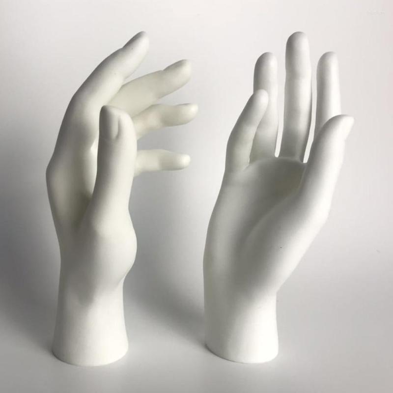 Jewelry Pouches 1Pair Plastic Male Mannequin Hand Arm Display Men Watches Rings Gloves Bracelet Model Three Colors
Jewelry Pouches 1Pair Plastic Male Mannequin Hand Arm Display Men Watches Rings Gloves Bracelet Model Three Colors