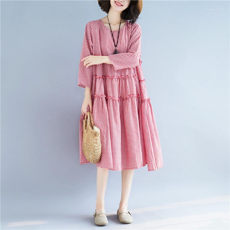 Casual Dresses SuperAen Women's Autumn Sweet Stitching A-line Shirt Dress Loose Long Plaid, Photo color
Casual Dresses SuperAen Women's Autumn Sweet Stitching A-line Shirt Dress Loose Long Plaid, Photo color