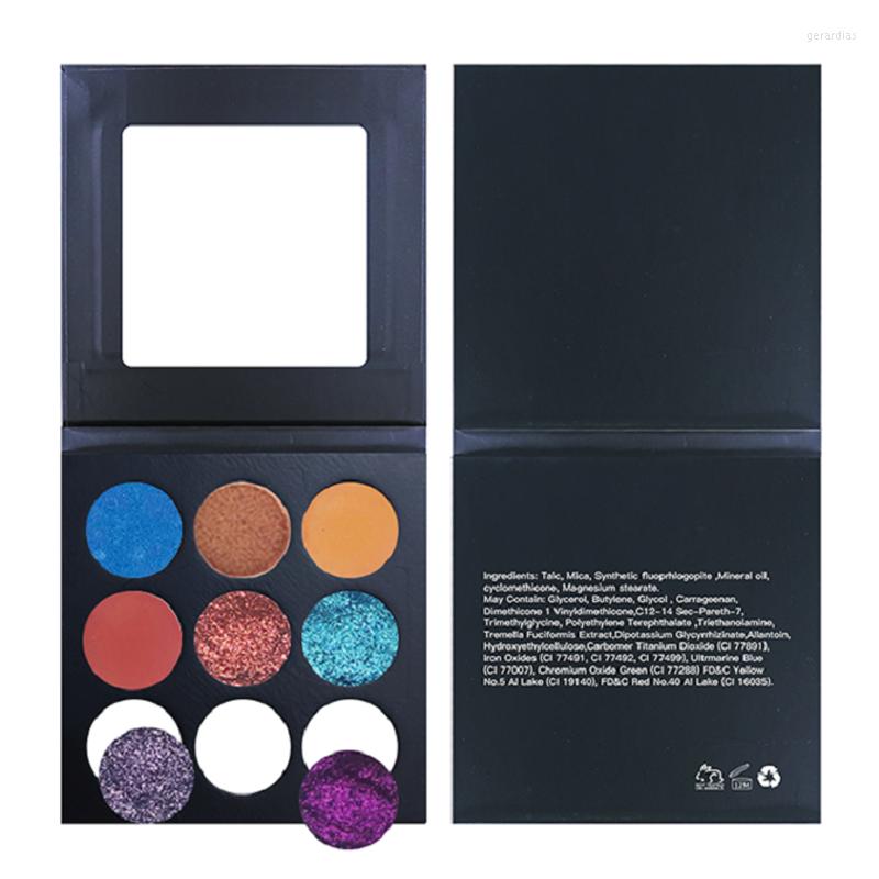 

Eye Shadow DIY Eyeshadow Palette Choose Colors Make Your Own Makeup High Pigment Vegan Custom Private Label, 10pcs custom logo