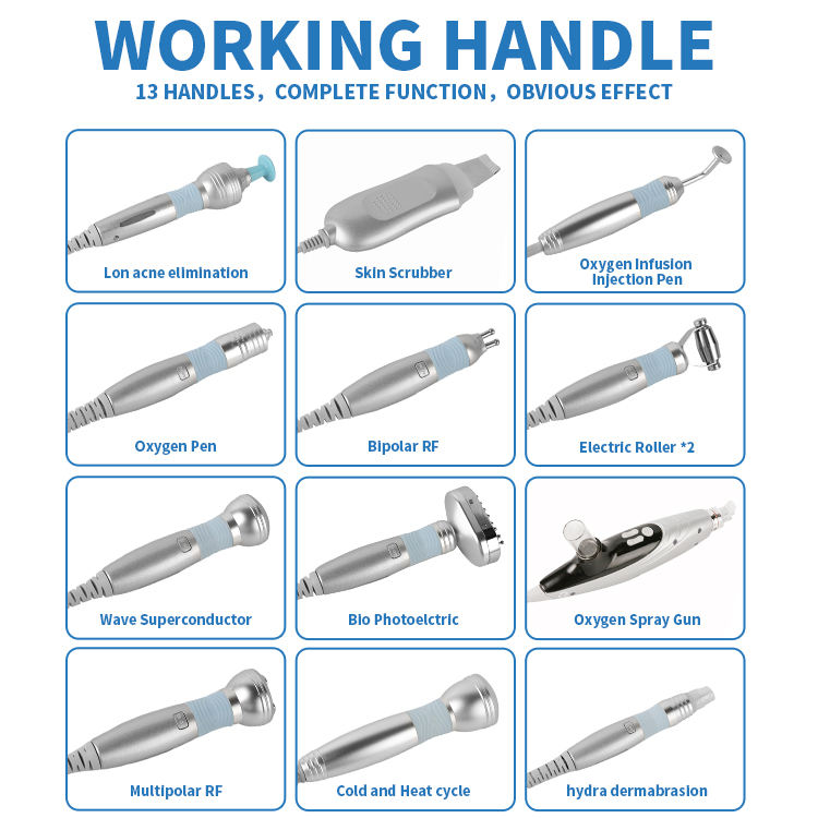 Microdermabrasion Beauty Salon Equipments Hydro Water Dermabrasion SPA Facial Machine