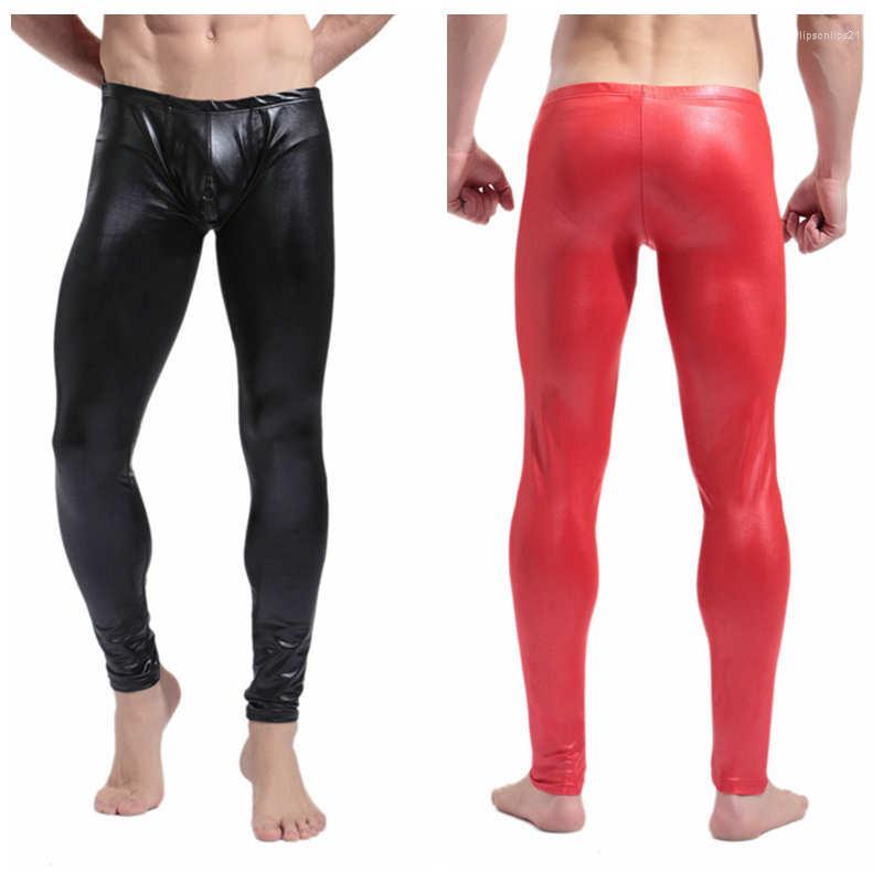 Men' Pants Men' Sexy Skinny Faux Leather Long Trousers Shiny Slim Tight Leggings Clubwear Mens PU Black
Men' Pants Men' Sexy Skinny Faux Leather Long Trousers Shiny Slim Tight Leggings Clubwear Mens PU Black