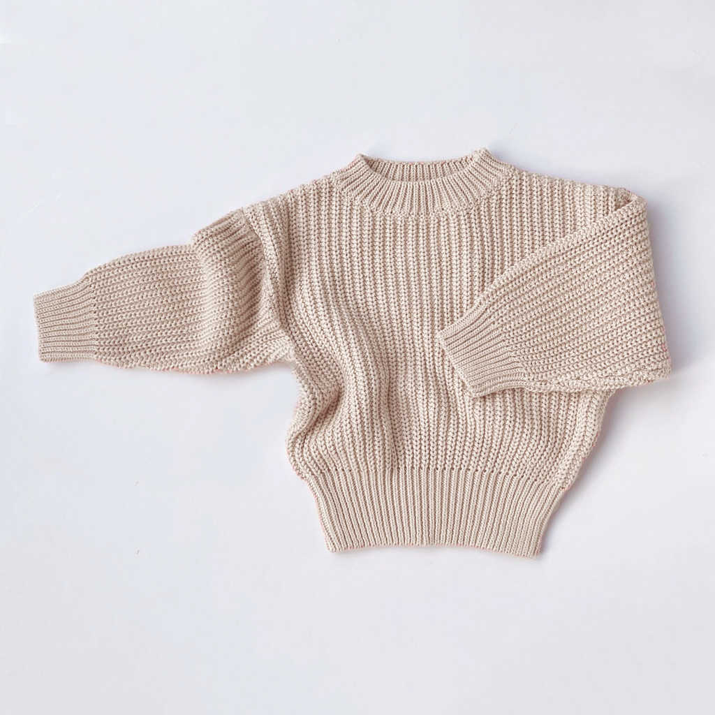 Pullover Baby Girls Soft Knitted Sweater for Children's Tops Clothes Spring Autumn Kids Pullover Sweaters Baby Clothes Winter L221007