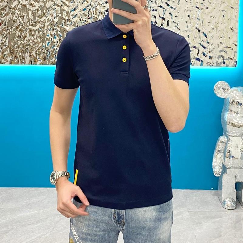 Men's Polos 2022 Spring/summer Polo Short Sleeve Business Shirt High Quality Mercerized Fabric 12 Yarns Wrinkle Proof Breathable Comfortable, Navy blue
Men's Polos 2022 Spring/summer Polo Short Sleeve Business Shirt High Quality Mercerized Fabric 12 Yarns Wrinkle Proof Breathable Comfortable, Navy blue