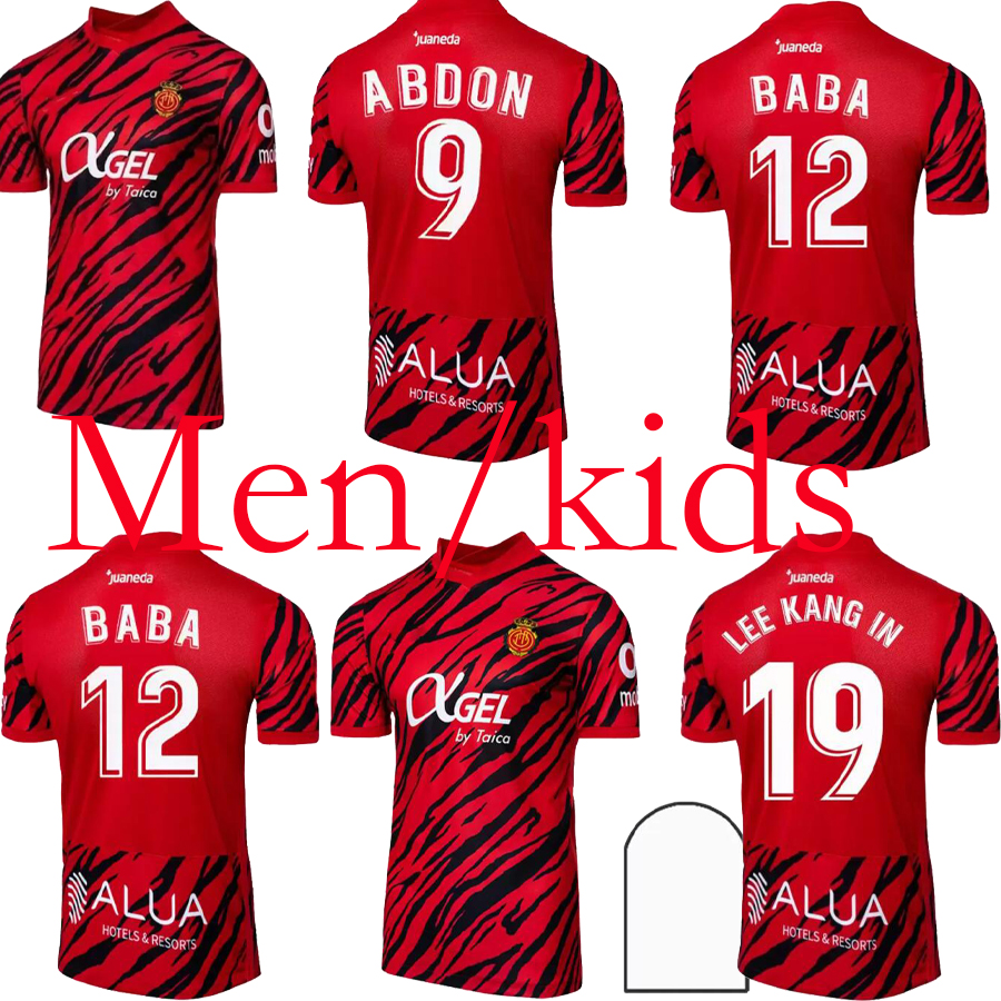 22 23 RCD Mallorca Mens Soccer Jerseys SANCHEZ ABDON A. RAILLO VALJENT MURIQI BABA GRENIER Home Away men kids kit, Red
22 23 RCD Mallorca Mens Soccer Jerseys SANCHEZ ABDON A. RAILLO VALJENT MURIQI BABA GRENIER Home Away men kids kit, Red