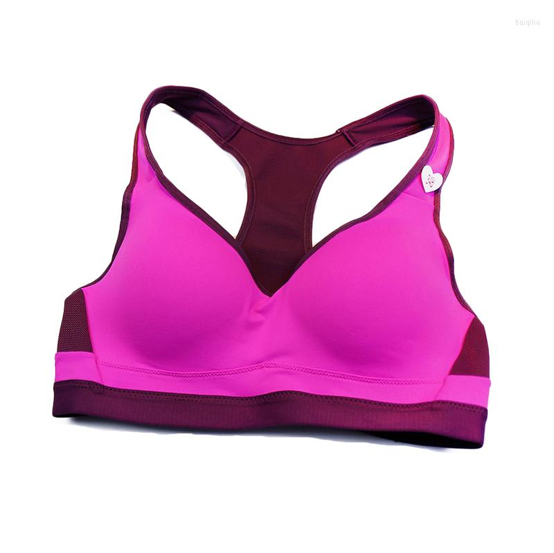 Yoga Outfit Crop Top Sports Bra Women Fitness Gym Seamless Rims Shockproof Brassiere Padded Running Jogger Sport Push Up, Pink
Yoga Outfit Crop Top Sports Bra Women Fitness Gym Seamless Rims Shockproof Brassiere Padded Running Jogger Sport Push Up, Pink