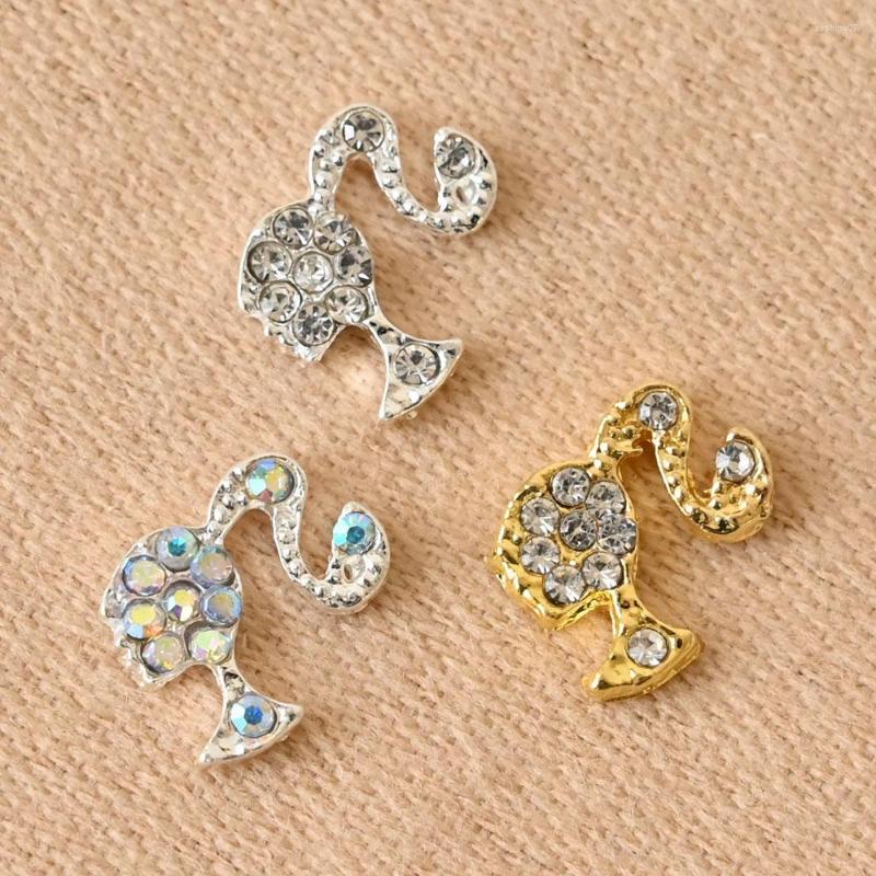 Nail Art Decorations 10PCS Beautiful Girl Head Rhinestones Nails Metal With Crystal 3D Alloy Silver Gold Diamonds Charms Gems SH63
Nail Art Decorations 10PCS Beautiful Girl Head Rhinestones Nails Metal With Crystal 3D Alloy Silver Gold Diamonds Charms Gems SH63