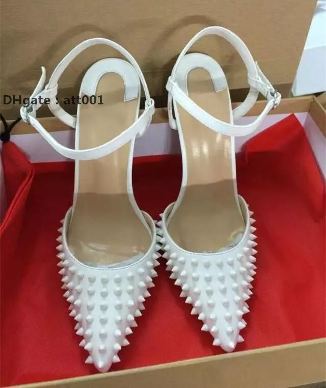 Red-Bottoms Christians original LOGO Fashion Famous Designer Slingbacks Red shoes 8cm 10cm 12cm High Heels Spikes Wedding Pumps Bran BmD EWe, White
Red-Bottoms Christians original LOGO Fashion Famous Designer Slingbacks Red shoes 8cm 10cm 12cm High Heels Spikes Wedding Pumps Bran BmD EWe, White