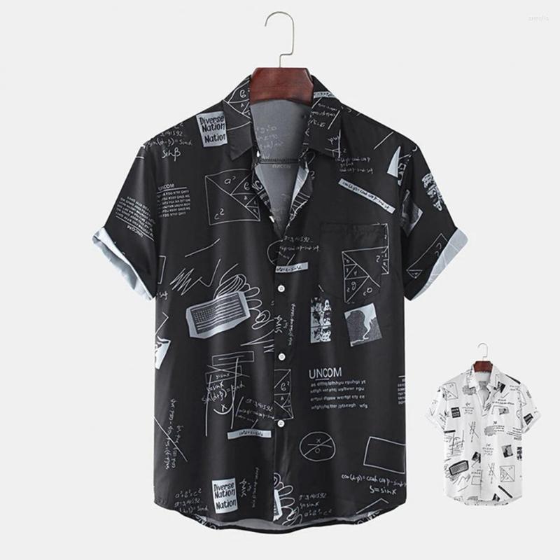 Men's T Shirts Fashion Men Casual Shirt Letter Printed 2022 Streetwear Short Sleeve Turn Down Collar Chic Camisa Vacation Hawaiian, Black
Men's T Shirts Fashion Men Casual Shirt Letter Printed 2022 Streetwear Short Sleeve Turn Down Collar Chic Camisa Vacation Hawaiian, Black