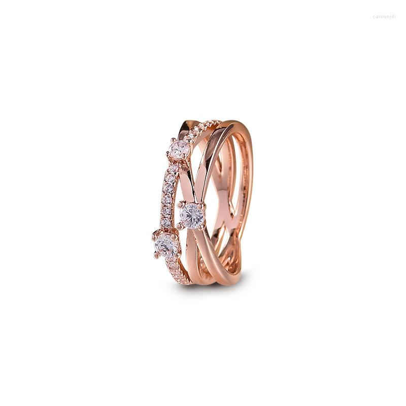 Cluster Rings Authentic 925 Sterling Silver Sparkling Triple Band Ring Wedding Engagement For Women Jewelry Gift Bijoux 2022
Cluster Rings Authentic 925 Sterling Silver Sparkling Triple Band Ring Wedding Engagement For Women Jewelry Gift Bijoux 2022