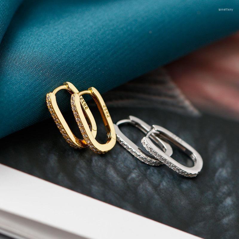 Stud Earrings Korean Fashion Gold / Silver Simple U-shaped Zircon Earring Lovely Hoop For Women's Jewelry Wedding Party Gifts
Stud Earrings Korean Fashion Gold / Silver Simple U-shaped Zircon Earring Lovely Hoop For Women's Jewelry Wedding Party Gifts