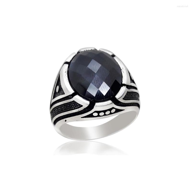 Cluster Rings 925 Silver Men's Ring Male Gift Color Boho Ethnic Original Wedding Show Trendy For Men Turkish Jewelry Accessories
Cluster Rings 925 Silver Men's Ring Male Gift Color Boho Ethnic Original Wedding Show Trendy For Men Turkish Jewelry Accessories