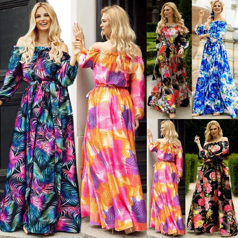 Casual Dresses Women' Long Skirt 2022 Autumn Floral Tube Top Open Back Temperament Holiday Style Dress, Lq286-bai
Casual Dresses Women' Long Skirt 2022 Autumn Floral Tube Top Open Back Temperament Holiday Style Dress, Lq286-bai