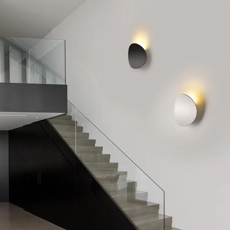 Modern LED Wall Light Bedroom Bedside Lamp Simple Fashion Hotel Room Wall Lamps Background Sconce