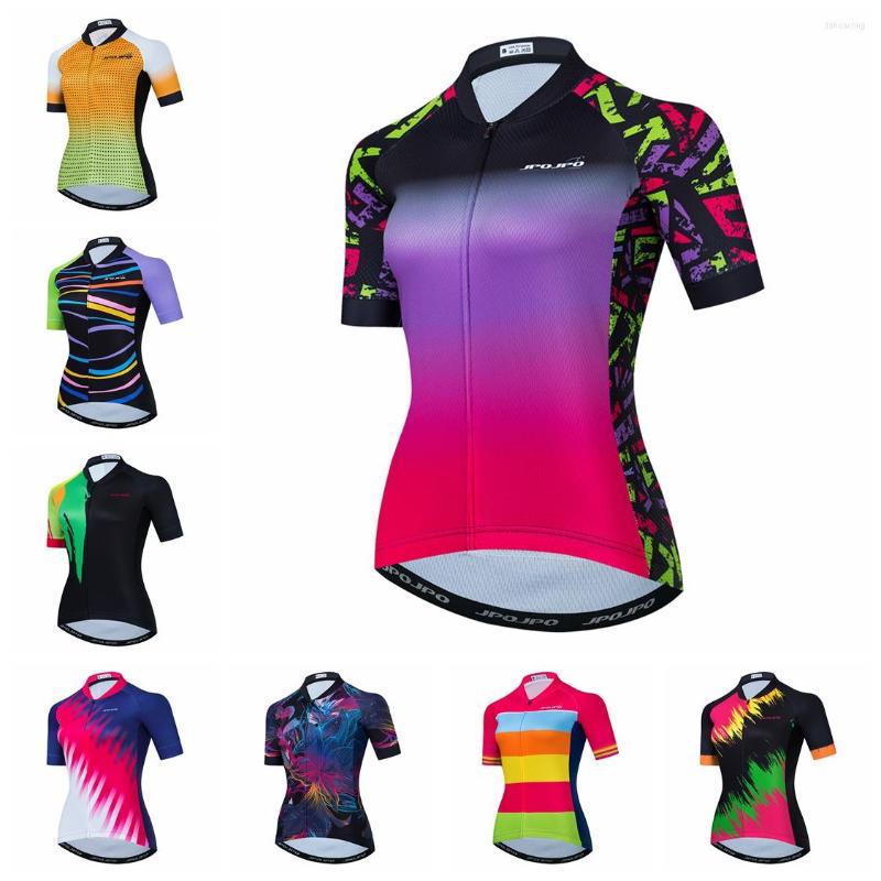Racing Jackets Cycling Jersey Women Bike Shirts Short Sleeve Female MTB Top Bicycle Clothing Mountain Road Uniform Summer Team Girl Red, 28
Racing Jackets Cycling Jersey Women Bike Shirts Short Sleeve Female MTB Top Bicycle Clothing Mountain Road Uniform Summer Team Girl Red, 28