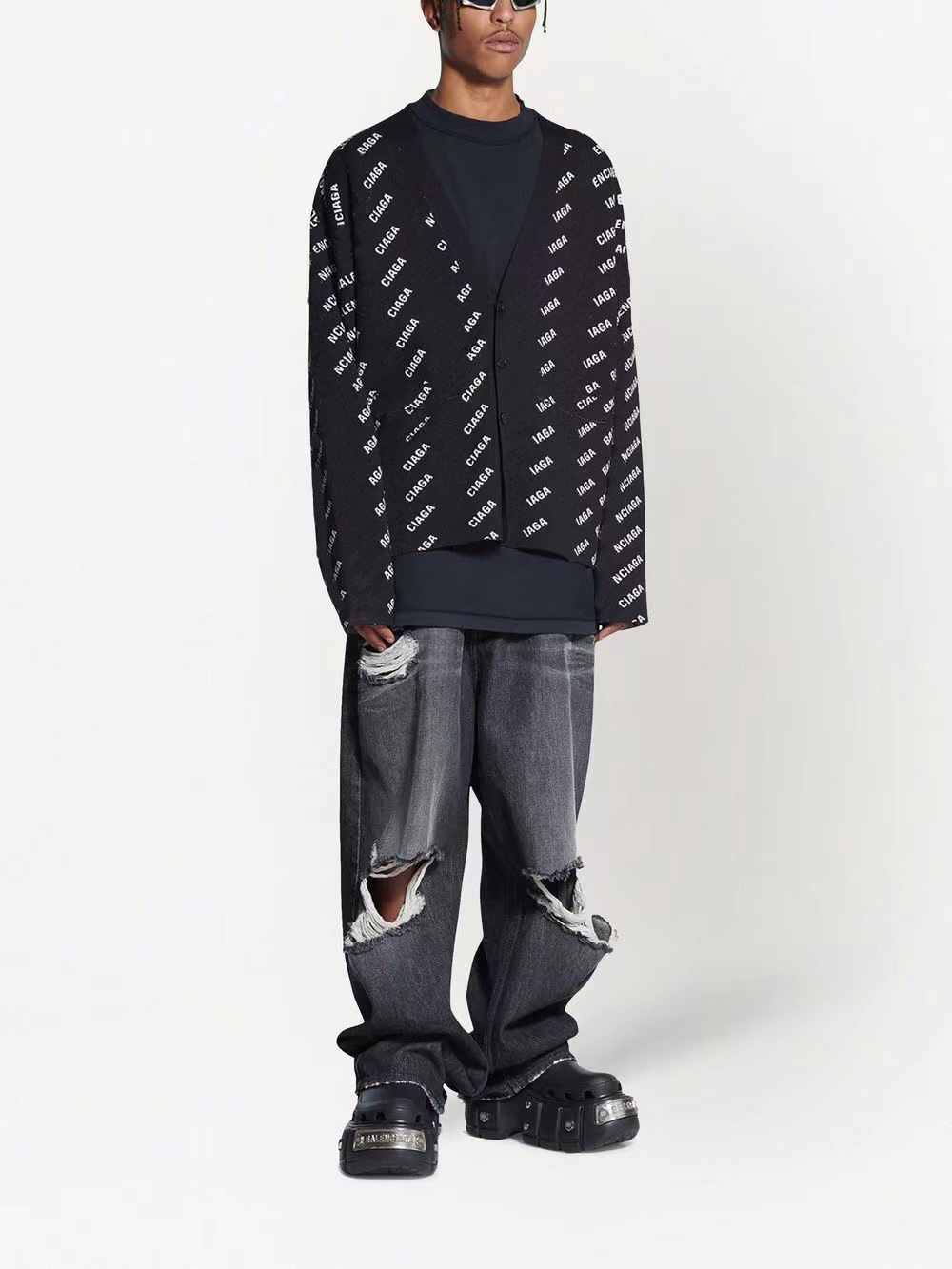 Fashion Designer Mens Womens Balenciagas Sweater Cardigan Balencai New Full Print Bullet Screen Letters Jacquard Sweater Jacket Lovers with the Same Style, I need see other product
Fashion Designer Mens Womens Balenciagas Sweater Cardigan Balencai New Full Print Bullet Screen Letters Jacquard Sweater Jacket Lovers with the Same Style, I need see other product