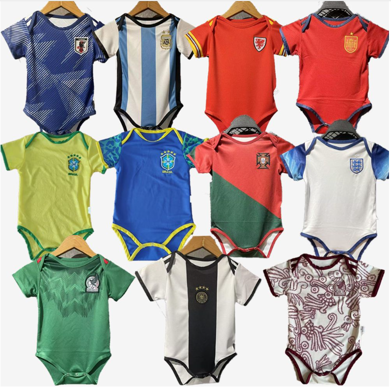 2022 Baby Soccer Sets spain argentina soccer jerseys kids kit mexico wales 2023 national team 22 23 home away Portugal football shirt 6-18 month son boys children
2022 Baby Soccer Sets spain argentina soccer jerseys kids kit mexico wales 2023 national team 22 23 home away Portugal football shirt 6-18 month son boys children