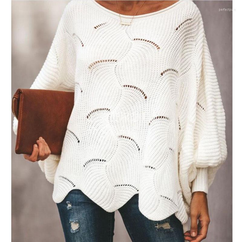 Women' Sweaters Women Batwing Sleeve Long Knitted Sweater Hollow Out Elegant Fashion Solid Plus Size Fall For, White
Women' Sweaters Women Batwing Sleeve Long Knitted Sweater Hollow Out Elegant Fashion Solid Plus Size Fall For, White