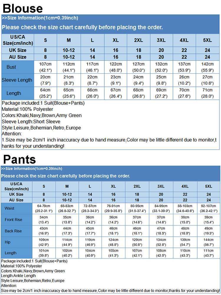 Women's Two Piece Pants ZANZEA Oversized Summer Trousers Suits 2PCS Women Matching Sets Fashion Short Sleeve Blouse Wide Leg Pants Sets Loose Tra