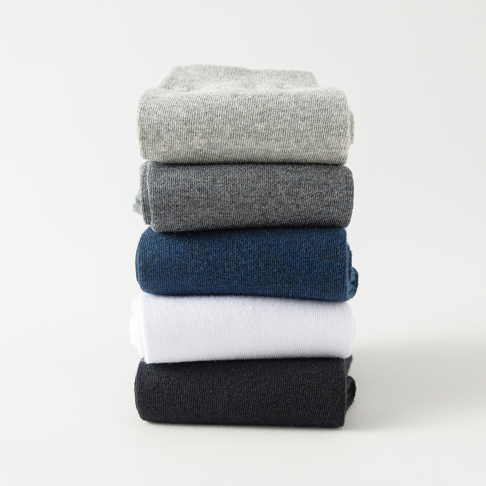 Mens Socks 3 PairsLot Cotton styles Black Business Men Soft Breathable Autumn Spring for Male White Big Size 221007