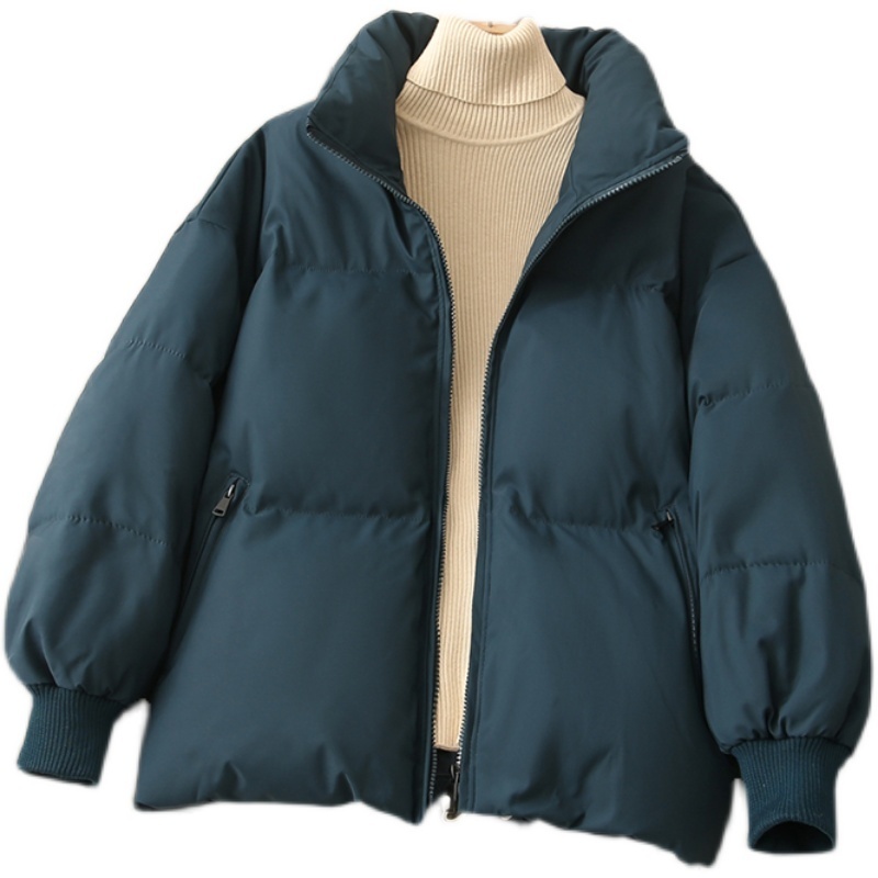 Womens Wool Blends Short Winter Jacket Women Parka Coat Top Female Warm Thick korean Quilted Sport puffer jacket Qulited Clothes Casual Korean 221007