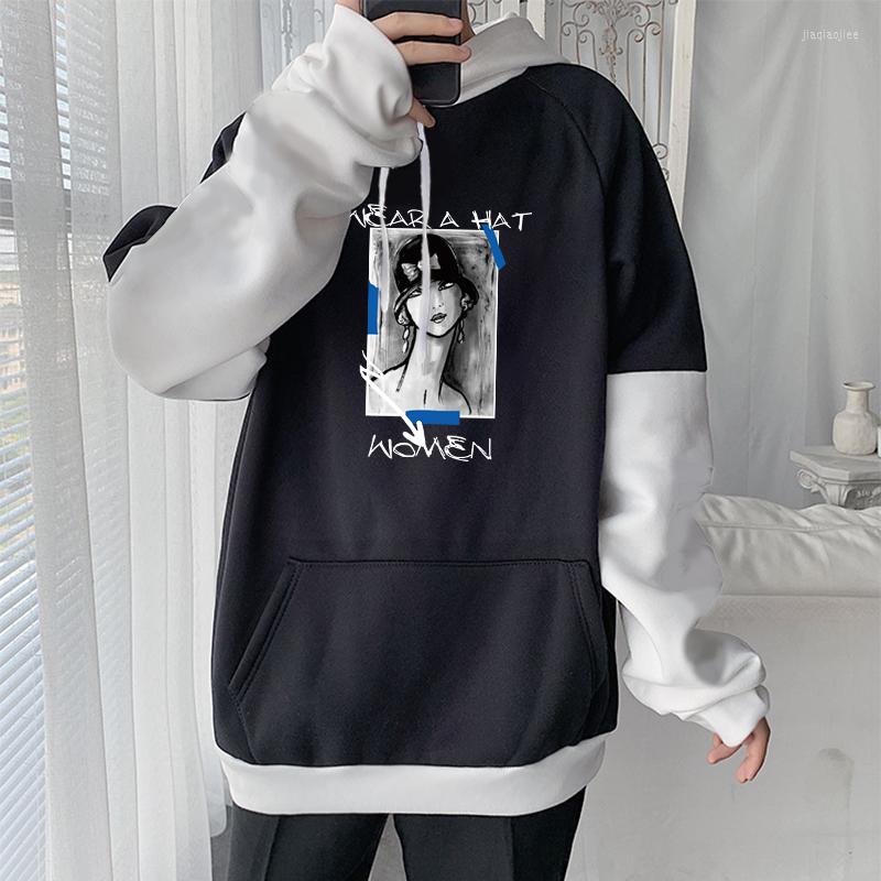 Men's Hoodies Fashion Retro Girl Anime Print Women Japanese Style Harajuku Oversize Loose Long Sleeve Streetwear Patchwork Sweatshirts, Blue
Men's Hoodies Fashion Retro Girl Anime Print Women Japanese Style Harajuku Oversize Loose Long Sleeve Streetwear Patchwork Sweatshirts, Blue