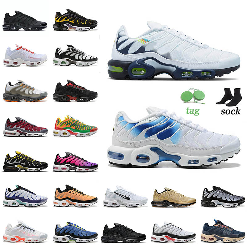 Triple White Black Tn Plus Se Running Shoes Fashion Designer Gradients Reverse Sunset Sisterhood Running Club Obsidian Thunder Blue Womens Mens Sneakers Trainers, A38 40-46 (6)
Triple White Black Tn Plus Se Running Shoes Fashion Designer Gradients Reverse Sunset Sisterhood Running Club Obsidian Thunder Blue Womens Mens Sneakers Trainers, A38 40-46 (6)