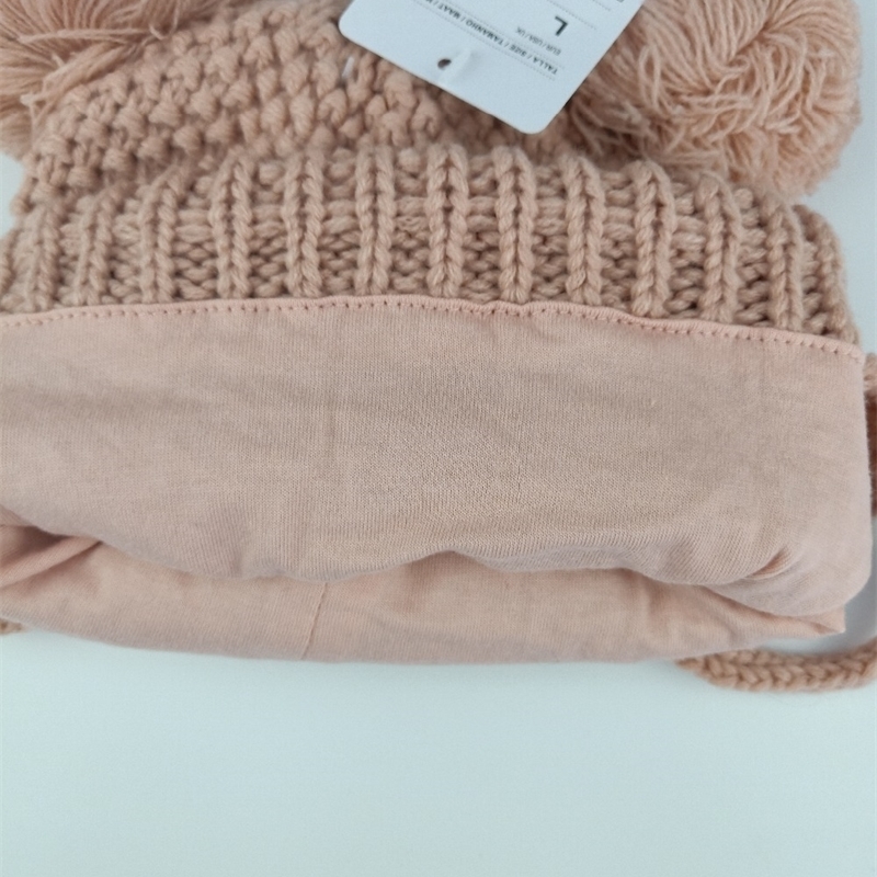 Caps Hats baby girl and boy child childrens spring autumn winter Solid knitted hat 221006