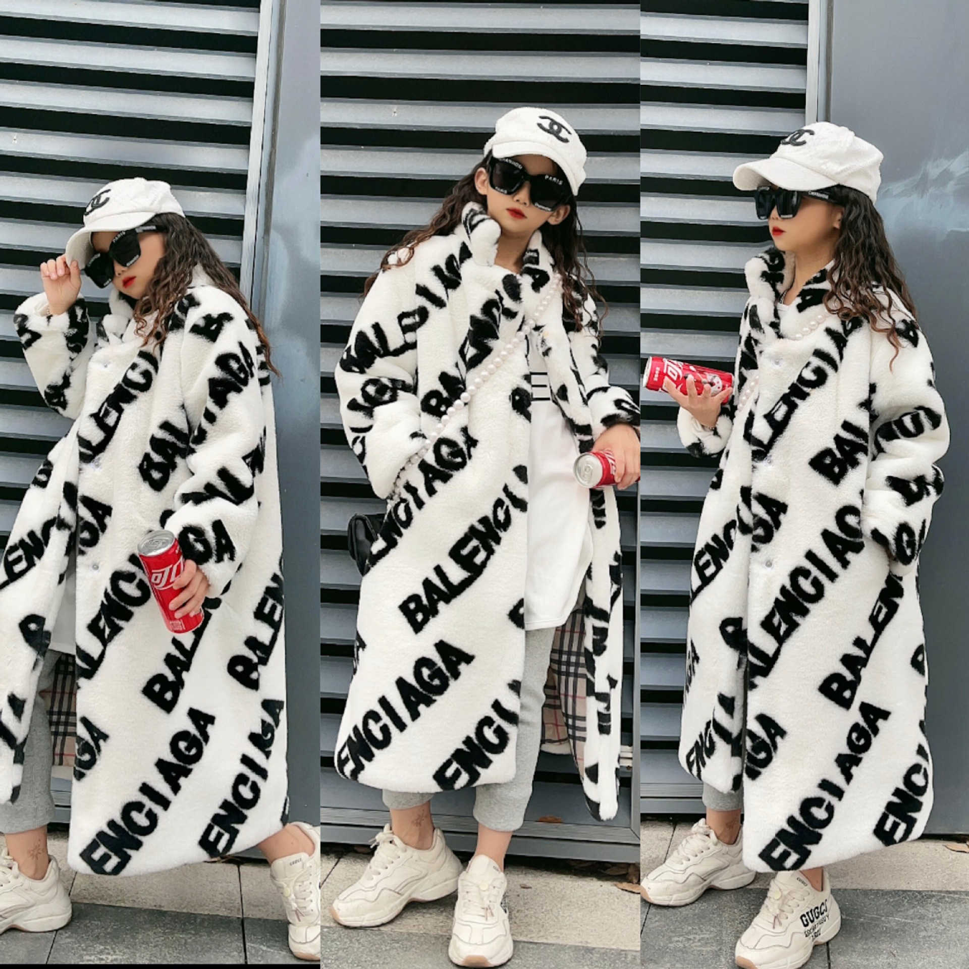 Jackets Fashion Winter Clothes for Girls 8 10 years Faux Fur Cotton-padded Thicken Warm Long Coat for Kids Girl L221007, Black
Jackets Fashion Winter Clothes for Girls 8 10 years Faux Fur Cotton-padded Thicken Warm Long Coat for Kids Girl L221007, Black
