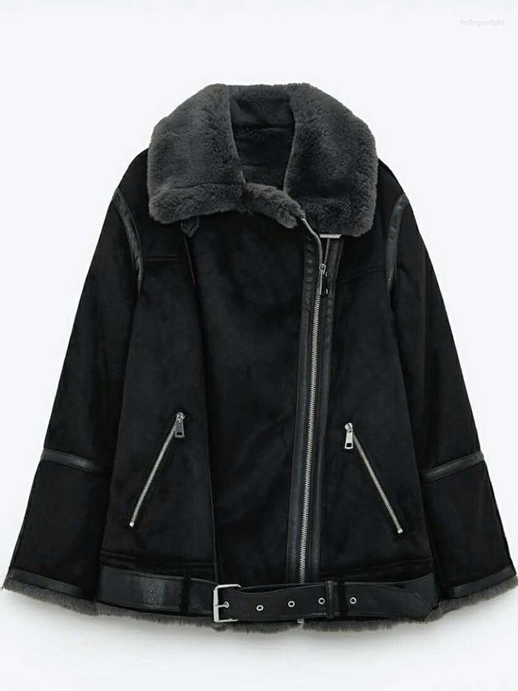 Women's Leather 2022 Winter Women Faux Suede Fur Jacket Streetwear Female Loose Thick Warm Snow Coat With Belt Pu Outwear, Beige
Women's Leather 2022 Winter Women Faux Suede Fur Jacket Streetwear Female Loose Thick Warm Snow Coat With Belt Pu Outwear, Beige