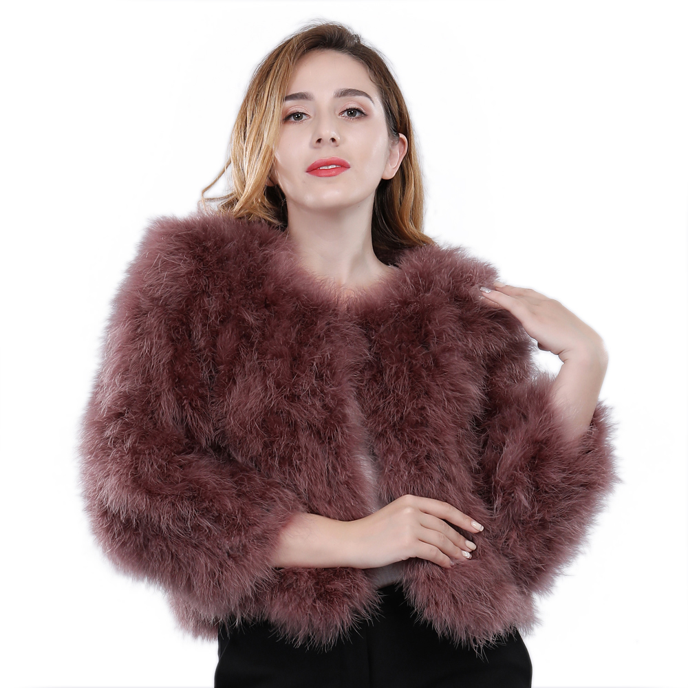 Women' Fur Faux Winter Female Real Ostrich Coats lady Lovely Natural Turkey Jackets Knitted Genuine Outerwear short style 221006, Grey
Women' Fur Faux Winter Female Real Ostrich Coats lady Lovely Natural Turkey Jackets Knitted Genuine Outerwear short style 221006, Grey