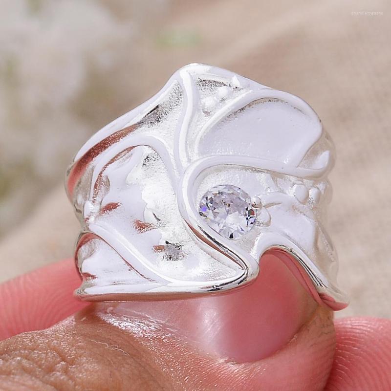 Cluster Rings Arrival 925 Sterling Silver Fashion Irregular Shape Shiny Crystal Ladies Finger Wholesale Jewellery Gifts
Cluster Rings Arrival 925 Sterling Silver Fashion Irregular Shape Shiny Crystal Ladies Finger Wholesale Jewellery Gifts