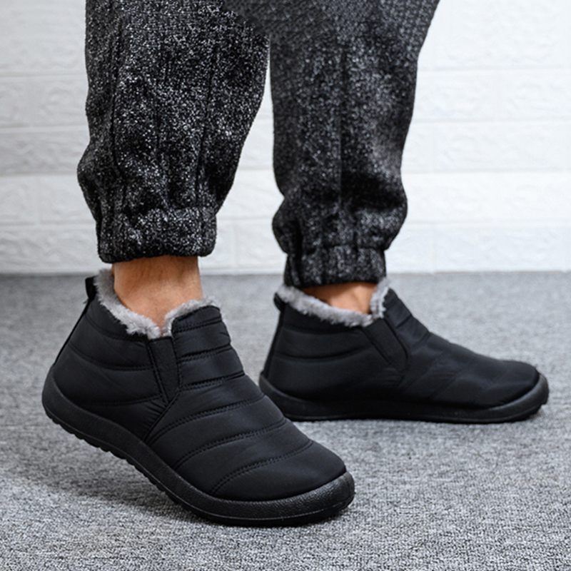 Boots Snow Boots Men Breathable Shoes Man Plus Size Mens Winter Shoes Outdoor Men Shoe Waterproof Ankle Boots Work Shoes Footwear 221007