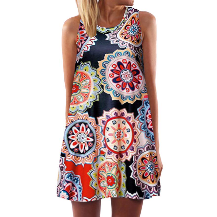 Plus Size Summer Beach Dress Women Vintage Mandala Print Sleeveless Mini Dresses Women Clothes 2019 Casual Dress Short Dresses257j, Multi
Plus Size Summer Beach Dress Women Vintage Mandala Print Sleeveless Mini Dresses Women Clothes 2019 Casual Dress Short Dresses257j, Multi