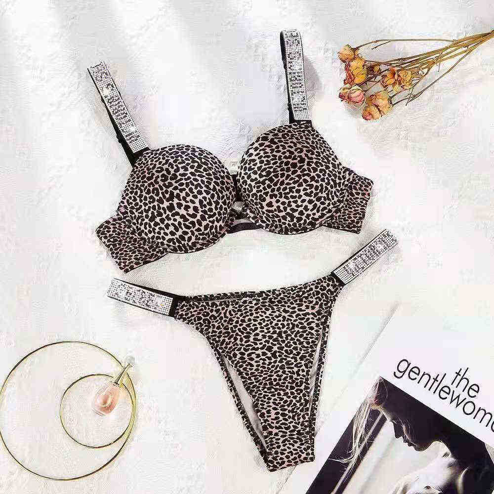 Sexy Set Brassiere suit gather sexy bra sets girl smooth breathable underwear set adjustable female diamond underwear womens vs briefs Bras l11923