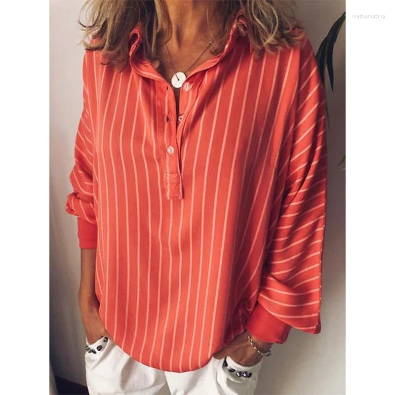 Women' Blouses Fashion Summer Woman Stripe Loose Casual Striped Button Lapel Girl Long Sleeve Shirt Top Blouse Female Clothing, Blue
Women' Blouses Fashion Summer Woman Stripe Loose Casual Striped Button Lapel Girl Long Sleeve Shirt Top Blouse Female Clothing, Blue