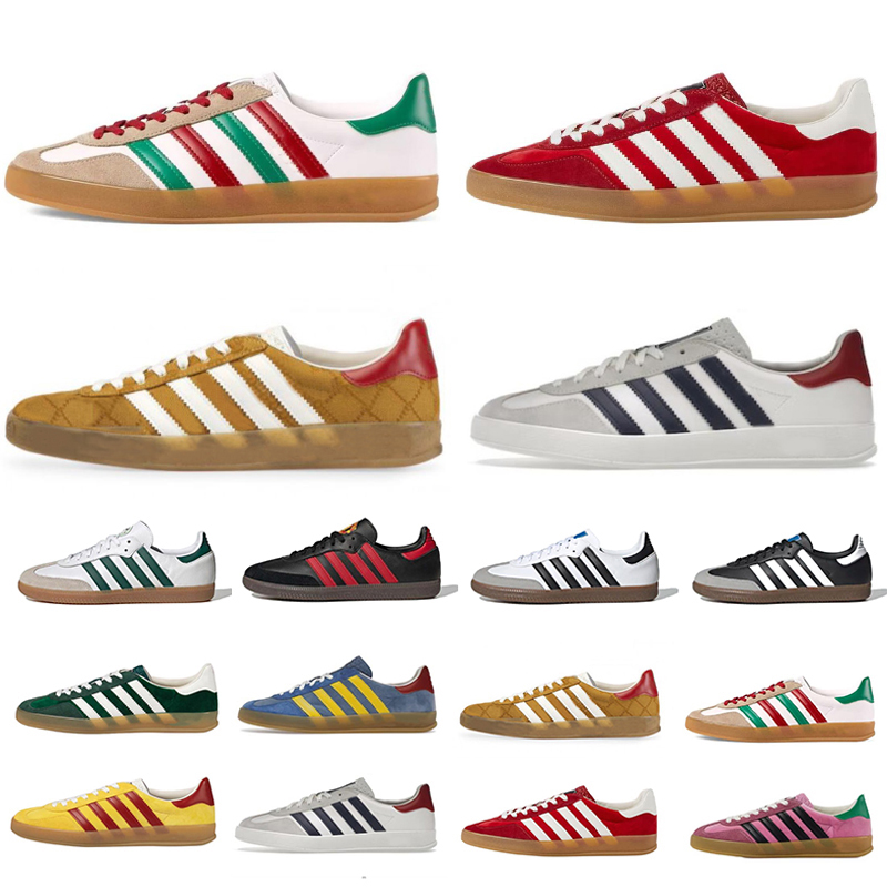 Gazelle Samba Men Women Casual Shoes Sneaker Mexico Vegan Black White Gum Mens Trainers Platform Sports Sneakers 36-45, Color#8
Gazelle Samba Men Women Casual Shoes Sneaker Mexico Vegan Black White Gum Mens Trainers Platform Sports Sneakers 36-45, Color#8