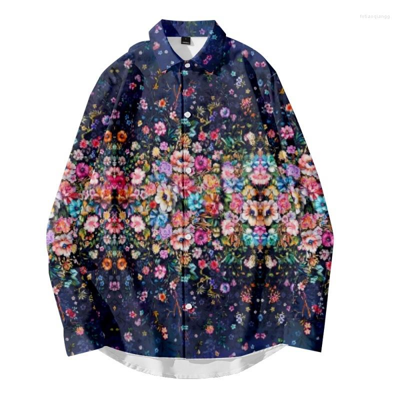 Men's Casual Shirts Hawaiian Floral Printed Turn-down-collar Button Shirt 2022 Men's Fashion Long Sleeve Streetwear, Style 2
Men's Casual Shirts Hawaiian Floral Printed Turn-down-collar Button Shirt 2022 Men's Fashion Long Sleeve Streetwear, Style 2