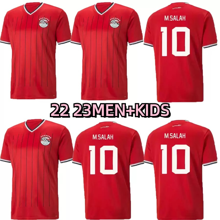 2022 Egypt KAHRABA Mens Soccer Jerseys 22 23 National Team Home Red Away White M.SALAH RAMADAN KAHRABA ELNENY Trezeguet Football Shirt Uniforms kids, Home+pacth
2022 Egypt KAHRABA Mens Soccer Jerseys 22 23 National Team Home Red Away White M.SALAH RAMADAN KAHRABA ELNENY Trezeguet Football Shirt Uniforms kids, Home+pacth