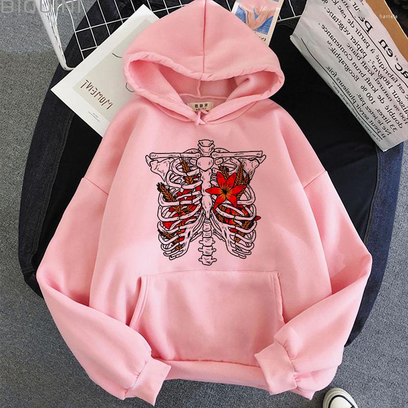 Women' Hoodies Skeleton Flower Print Hoodie Sudaderas Harajuku Aesthetic Pink Tops Women 2022 Winter Fashion Y2k Casual Sweatshirt, 31372-pink
Women' Hoodies Skeleton Flower Print Hoodie Sudaderas Harajuku Aesthetic Pink Tops Women 2022 Winter Fashion Y2k Casual Sweatshirt, 31372-pink