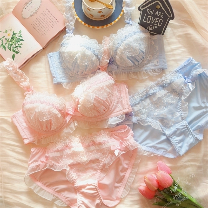 Bras Sets Girls underwire lace underwear push up women lingerie with panties suit adjusted straps ladies bralette and briefs set 221006, As picture show
Bras Sets Girls underwire lace underwear push up women lingerie with panties suit adjusted straps ladies bralette and briefs set 221006, As picture show