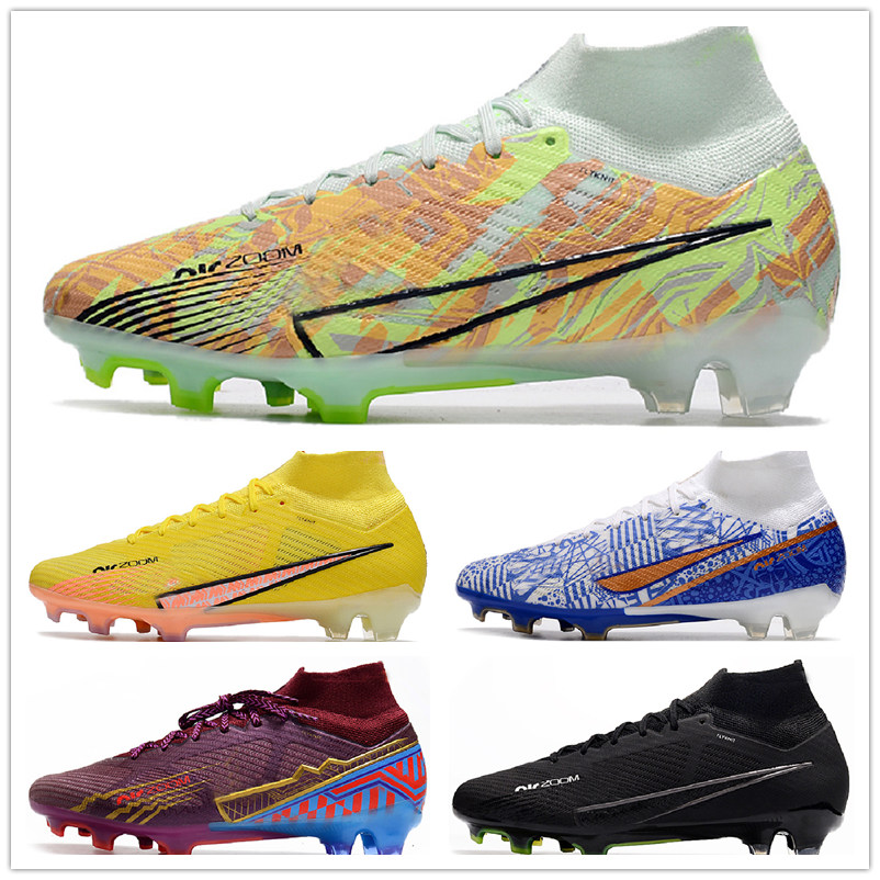 2022 Mens Soccer Shoes Mercurial Vapores XIV 15 Elite FG High Cleats CR7 Ronaldo Impulse Outdoor Leather Comfortable Knit ACC Football Boots EUR 39-45, With box
2022 Mens Soccer Shoes Mercurial Vapores XIV 15 Elite FG High Cleats CR7 Ronaldo Impulse Outdoor Leather Comfortable Knit ACC Football Boots EUR 39-45, With box