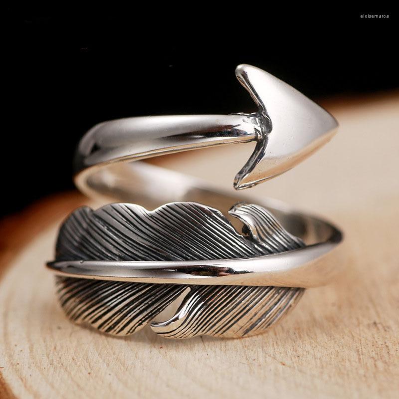 Cluster Rings Arrival 925 Sterling Silver Elegant Feather Arrow Lady Ring Promotion Jewelry For Women Birthday Gift
Cluster Rings Arrival 925 Sterling Silver Elegant Feather Arrow Lady Ring Promotion Jewelry For Women Birthday Gift