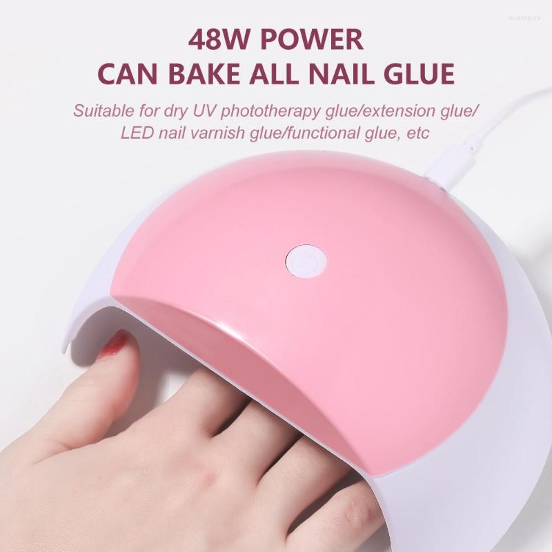Nail Dryers 48W Dryer UV Nails Lamp For Manicure Dry Drying Gel Ice Polish LED Auto Sensor 60s 80s 99s Art Tool, Mini-g 48w
Nail Dryers 48W Dryer UV Nails Lamp For Manicure Dry Drying Gel Ice Polish LED Auto Sensor 60s 80s 99s Art Tool, Mini-g 48w