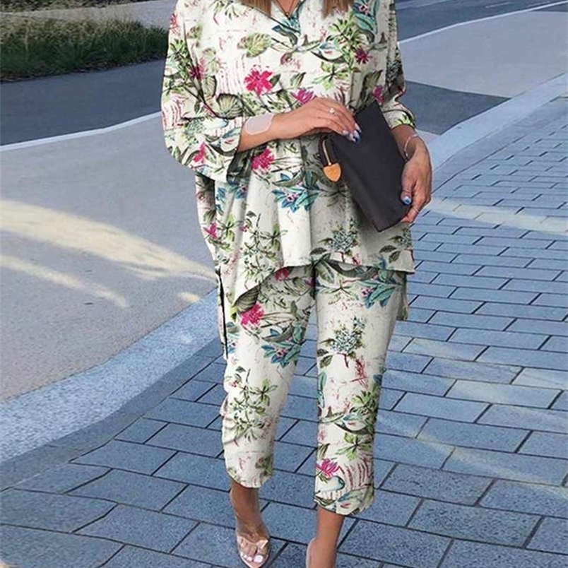 Women's Two Piece Pants Men's Tracksuits ZANZEA Bohemian Summer Floral Printed Holiday Matching Sets Long Sleeve O Neck High Low Blouse Femme Fashion Casual Loose, Navy
Women's Two Piece Pants Men's Tracksuits ZANZEA Bohemian Summer Floral Printed Holiday Matching Sets Long Sleeve O Neck High Low Blouse Femme Fashion Casual Loose, Navy